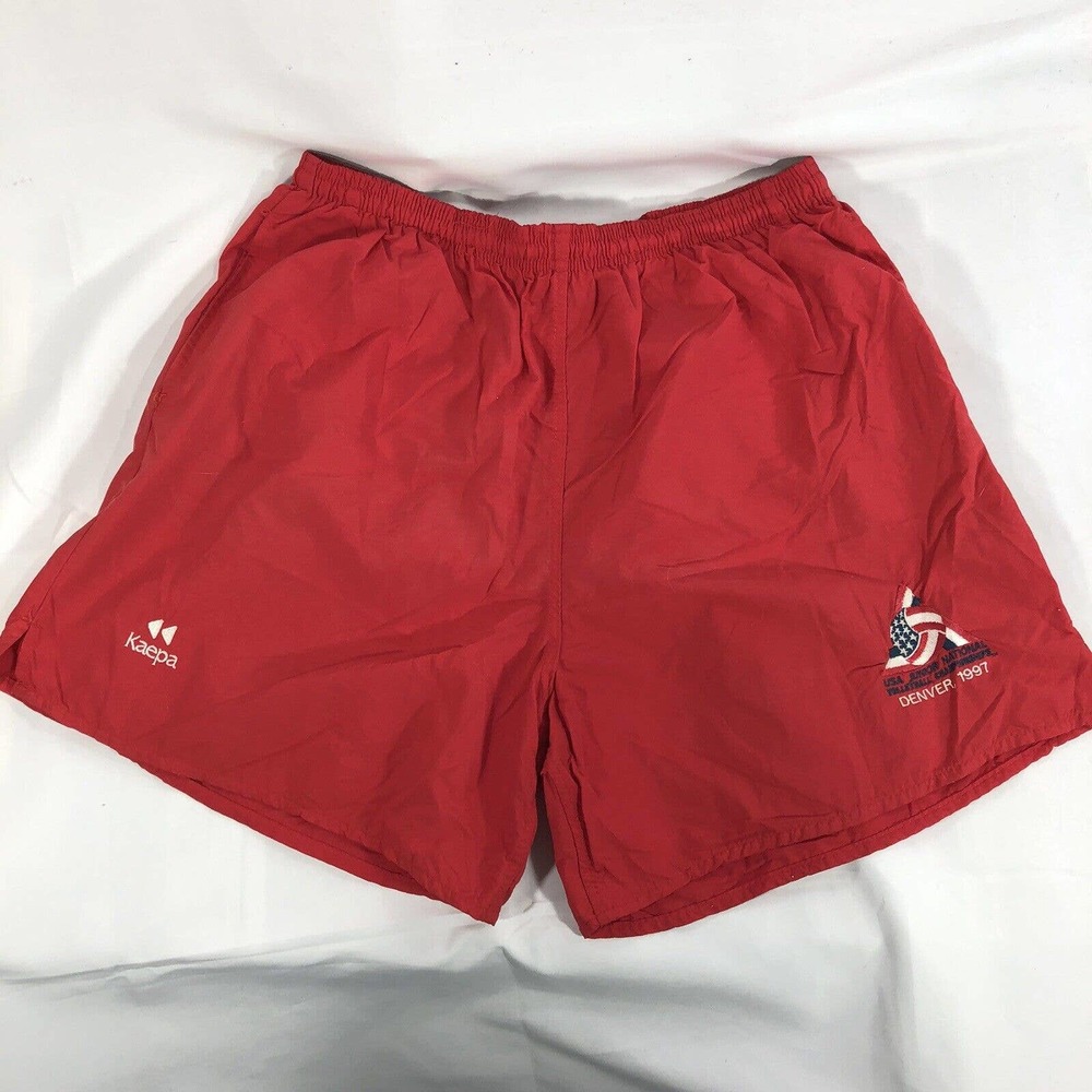 Vintage USA Junior National Volleyball Championships Denver 1997 Shorts USA Made